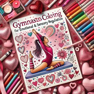 Valentine's Coloring for Gymnasts – A Fun & Powerful Tool for Sensory and Emotional Regulation