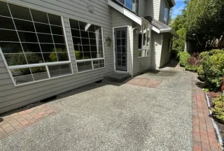 Aggregate to Paver Patio Transformation