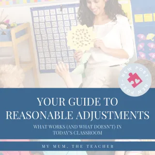 A Teacher's Guide to Reasonable Adjustments