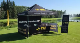 Using a Tent to Build Business and Community Goodwill