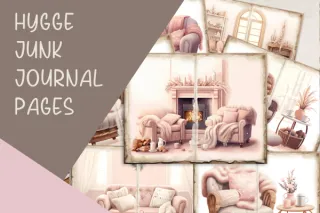 Neu: Hygge Junk Journal Pages