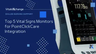 Top 5 Vital Signs Monitors for PointClickCare Integration