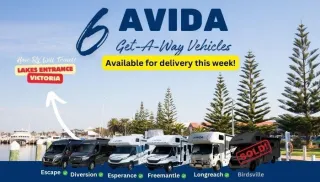 6 New Avida Motorhomes Available Now!