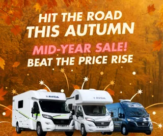 Lock In Your Motorhome Before the Price Rise – Mid-Year Sale Now On!
