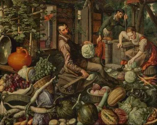 Peasant food in the Middle Ages was hard work