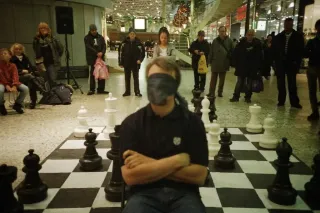 Blindfold chess: supreme test of fluid Memory