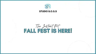 The Instant Pot Fall Fest is HERE!