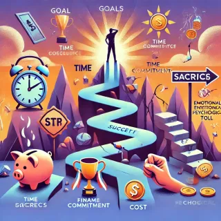 Revealing Success: First Recognizing Sacrifices is Best for Achieving Goals