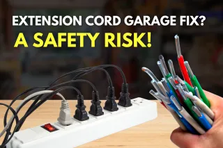 Why Extension Cords Are a Fire Hazard: A Home Inspection Warning
