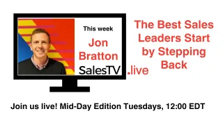 The Best Sales Leaders Start by Stepping Back