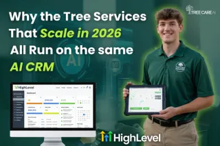 Why the Tree Services That Scale in 2026 All Run on the Same AI CRM
