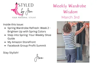 Weekly Wardrobe Wisdom March 3rd