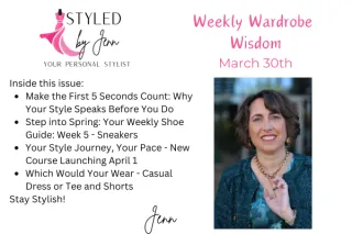 Make the First 5 Seconds Count: Style, Sneakers & Spring Confidence