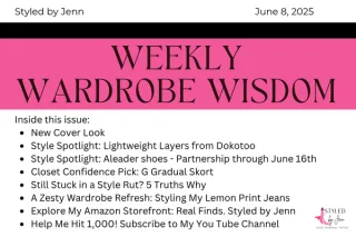 Weekly Wardrobe Jun 8 