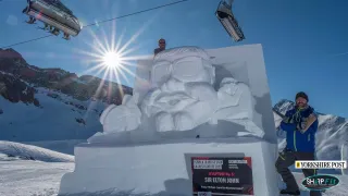Featured in The York Press about York sculptor bids to create Eddie the Eagle out of 100 tonne pile of snow
