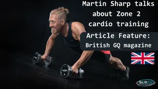 Featured in British GQ Magazine talking about the effects of Zone 2 cardio
