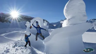 Featured in The Press York talking about creating a snow sculpture in record time in the arctic circle