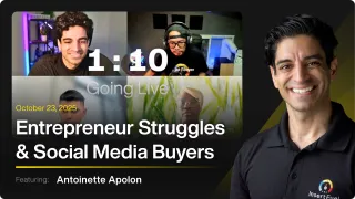Entrepreneur Struggles & Social Media Buyers