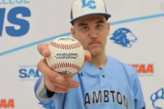 Simcoe’s Jeryn Shortt Shines in Historic Week for Lambton Lions Baseball