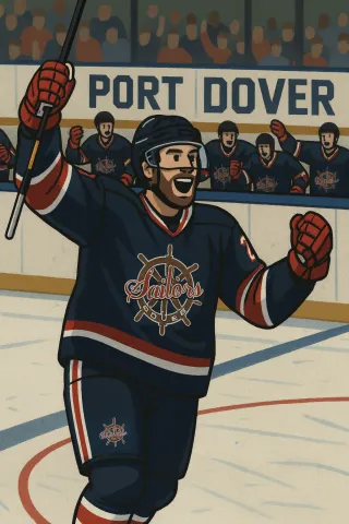 Sailors Battle Hard in 8–4 Loss to Dundas