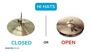 Striking a Balance: Closed Hi-Hat vs. Open Hi-Hat