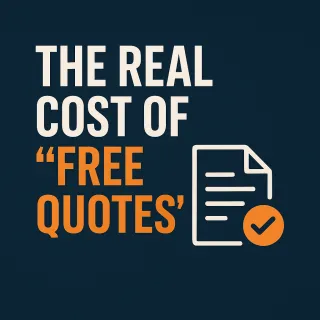 The Real Cost of “Free Quotes” — And What to Do Instead