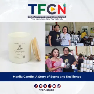 Manila Candle: A Story of Scent and Resilience