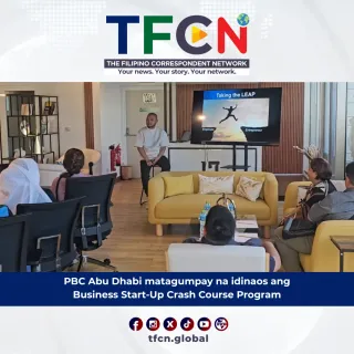 PBC Abu Dhabi matagumpay na nagdaos ng Business Start-Up Course