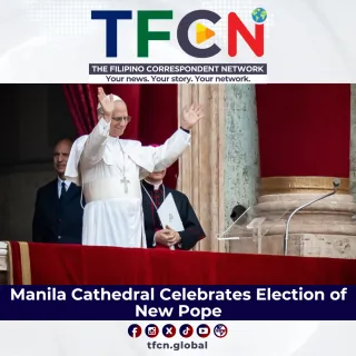 Manila Cathedral Celebrates Election of New Pope