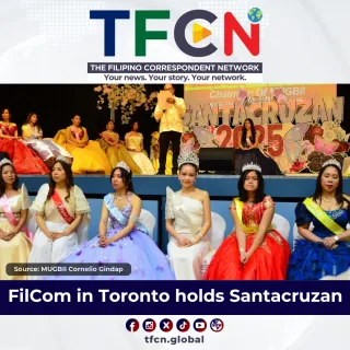 FilCom in Toronto holds  Santacruzan