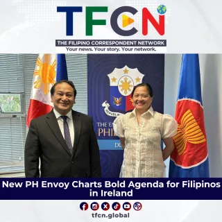  New PH Envoy Charts Bold Agenda for Filipinos in Ireland