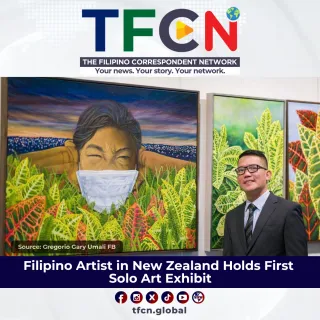 Filipino Artist in New Zealand Holds First Solo Art Exhibit