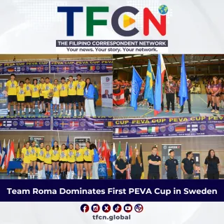 Team Roma Dominates First PEVA Cup in Sweden