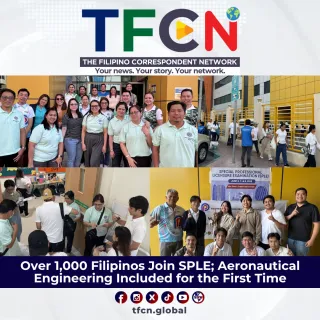 Over 1,000 Filipinos Join SPLE; Aeronautical Engineering Included for the First Time