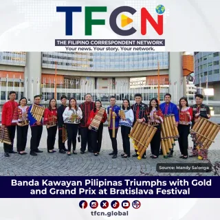 Banda Kawayan Pilipinas Triumphs with Gold and Grand Prix at Bratislava Festival
