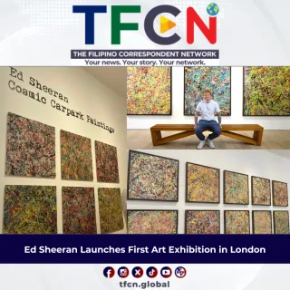 Ed Sheeran Launches First Art Exhibition in London
