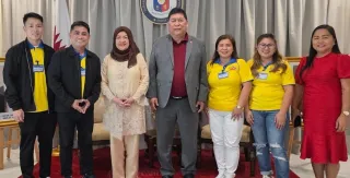 Pinas Cargo Qatar Team Visits Philippine Embassy