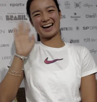 Filipina Tennis Star Alex Eala Arrives In Brazil For WTA 250 Sao Paolo Open