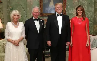 
Trump In Rare 2nd State Visit To The UK; Pomp And Pageantry Marred By Protest
