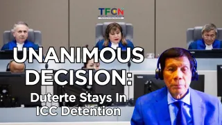 ICC Appeals Chamber Unanimously Rejects Duterte’s Plea For Temporary Release
