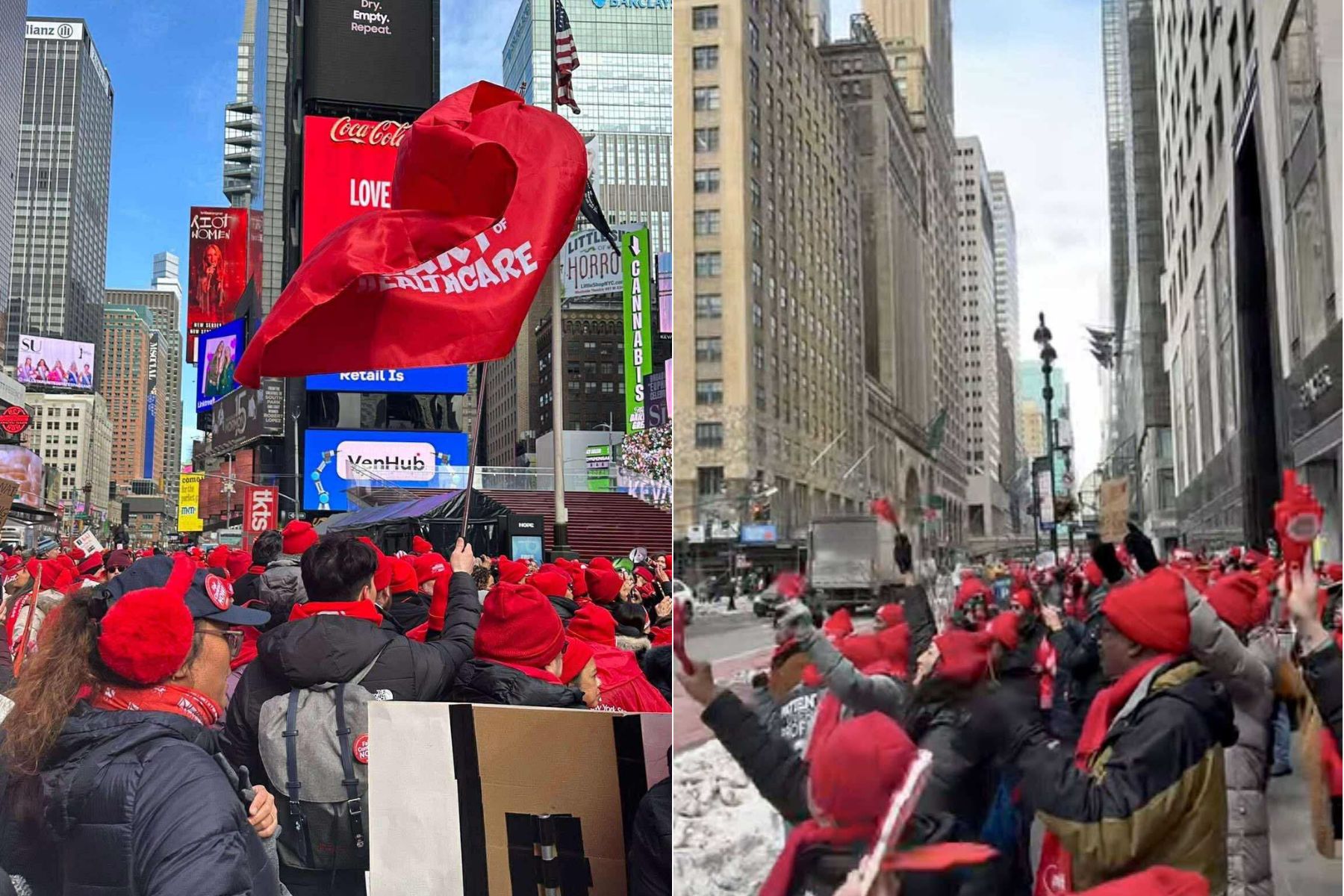 Day26: Nurses March To Governor's Office As Protest Continues
