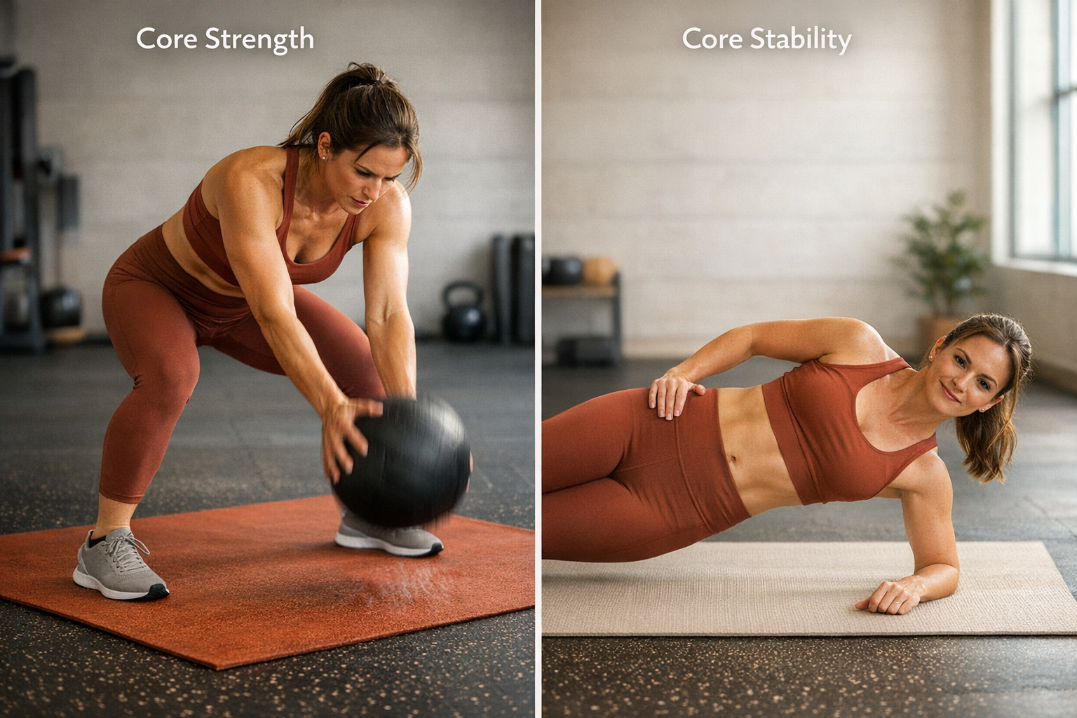 Core Strength vs. Core Stability: Key Differences