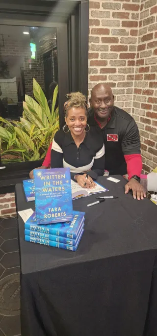 Tara Roberts invites readers on a journey of discovery in Written in the Waters