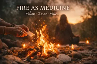 Fire as Medicine: How Fire Rituals Help You Release, Renew, and Come Home to Yourself