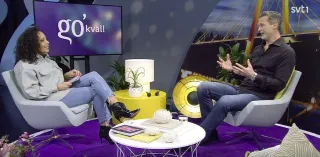 Intervju om boken i Go’Kväll