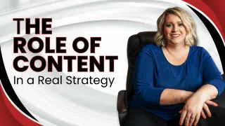 The Role of Content in a Real Strategy