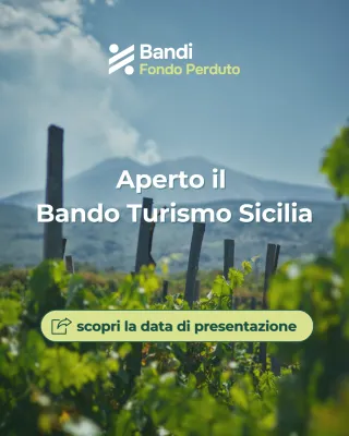 Bando Turismo Sicilia 2025 al via la presentazione delle domande: data e dettagli del contributo a fondo perduto