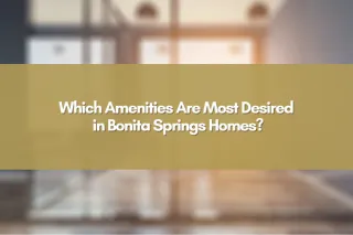 Which Amenities Are Most Desired in Bonita Springs Homes?