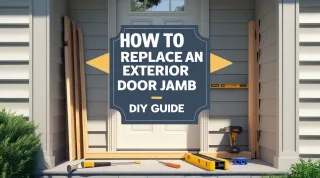 How To Replace Exterior Door Jamb​ Step By Step 