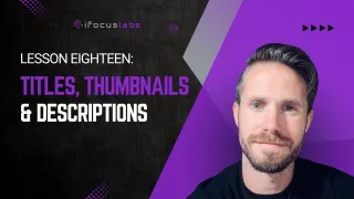How to Add Titles, Descriptions, Thumbnails, and Links to Your Online Course
